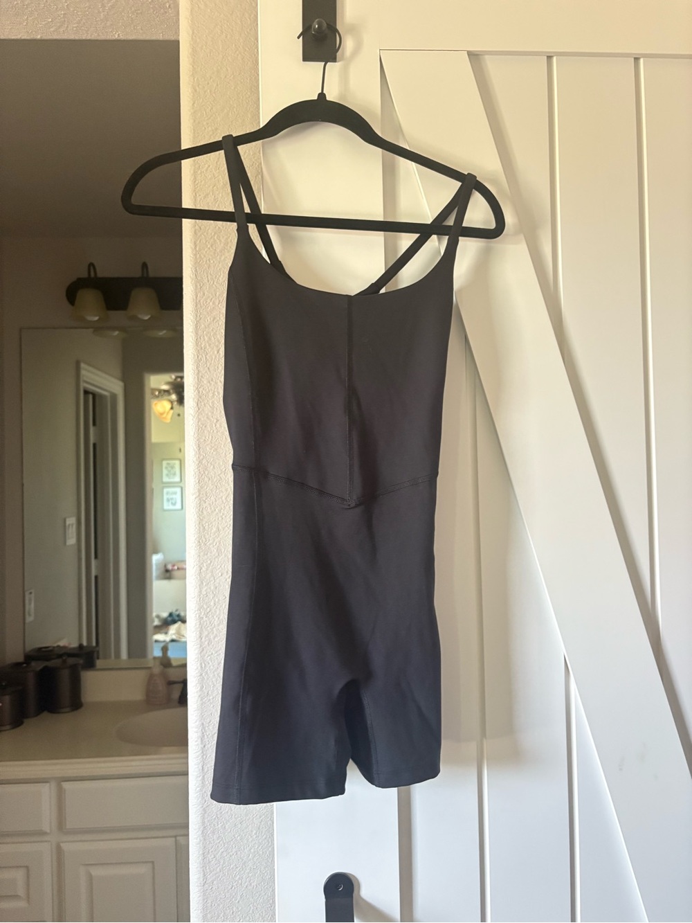 Target Black Sleeveless Romper with Strappy Back